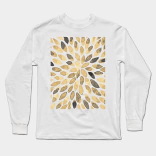 Watercolor brush strokes - neutral Long Sleeve T-Shirt